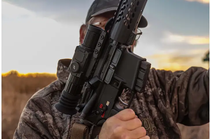 DNT Optics Zulus HD 5-20x V2 Digital Night Vision Riflescope w/ Laser Rangefinder ZHD520RV2 w/ Free  - view 21